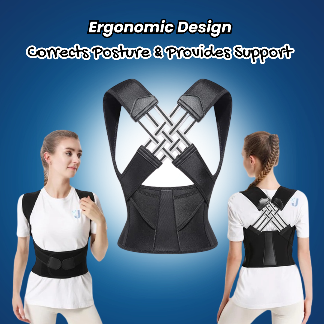 Adjustable Posture Corrector – Improve Your Posture & Relieve Back Pain!