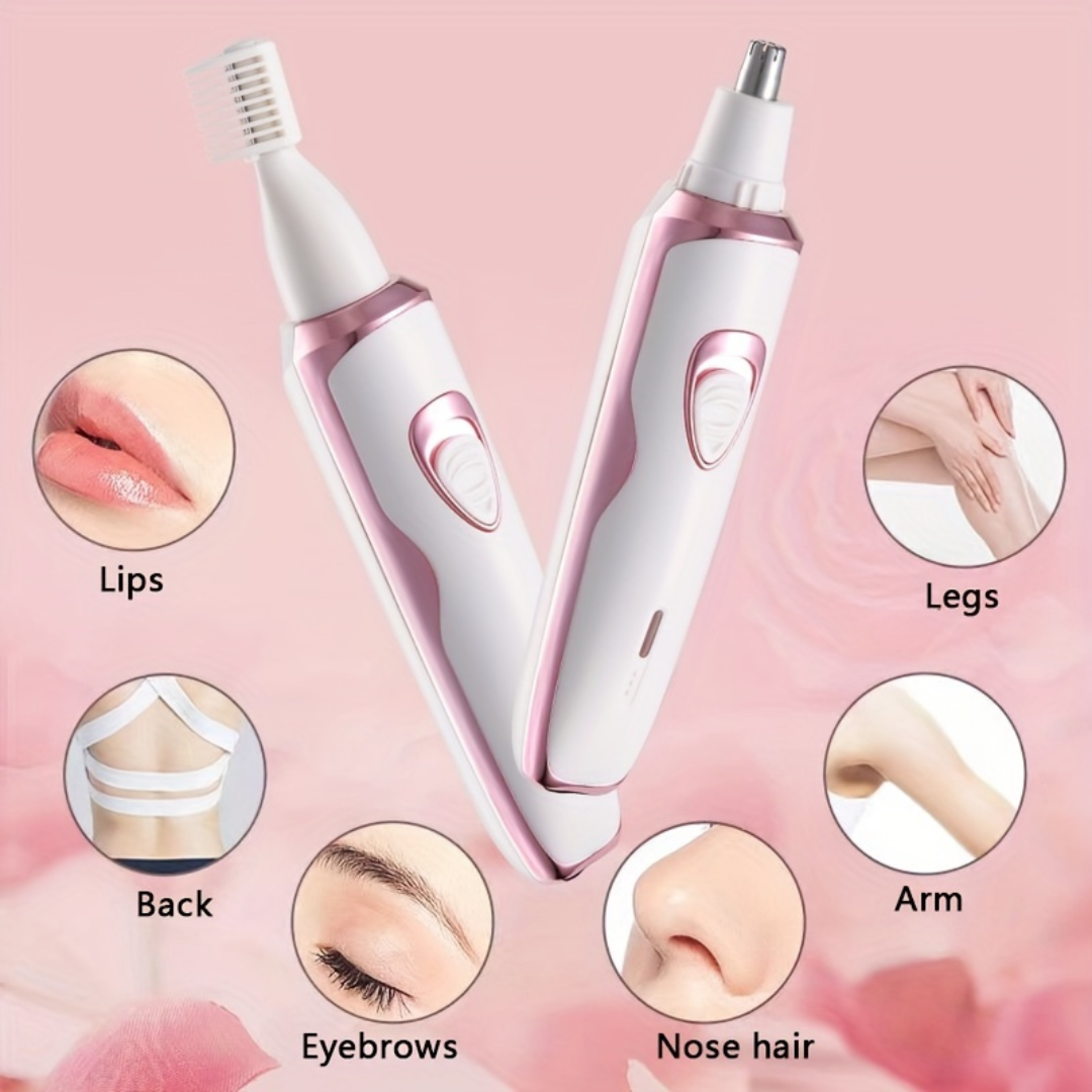 GlowTrim™ 4-in-1 Women's Rechargeable Grooming Kit
