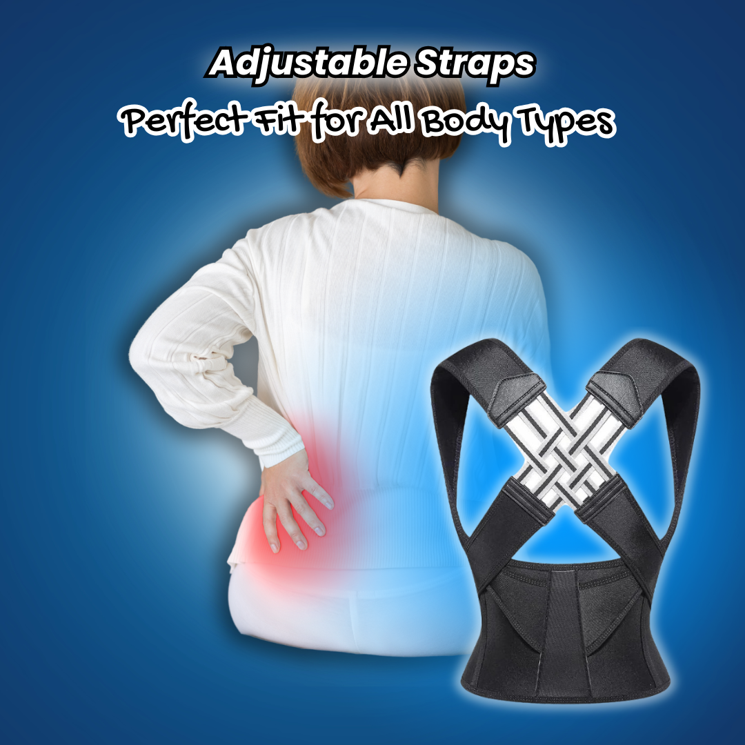 Adjustable Posture Corrector – Improve Your Posture & Relieve Back Pain!