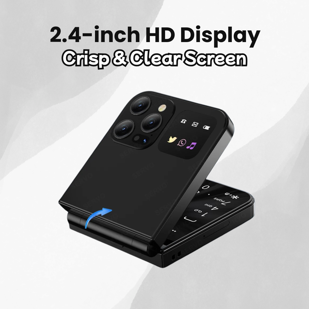 A50 Pro Flip Phone – Classic Flip, Modern Features!