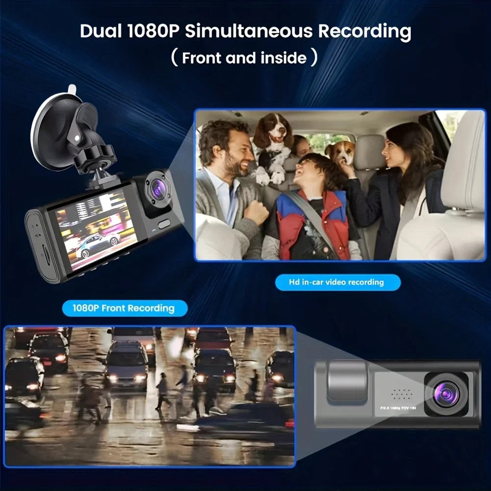 StarView™ - 1080 Triple Dash Cam