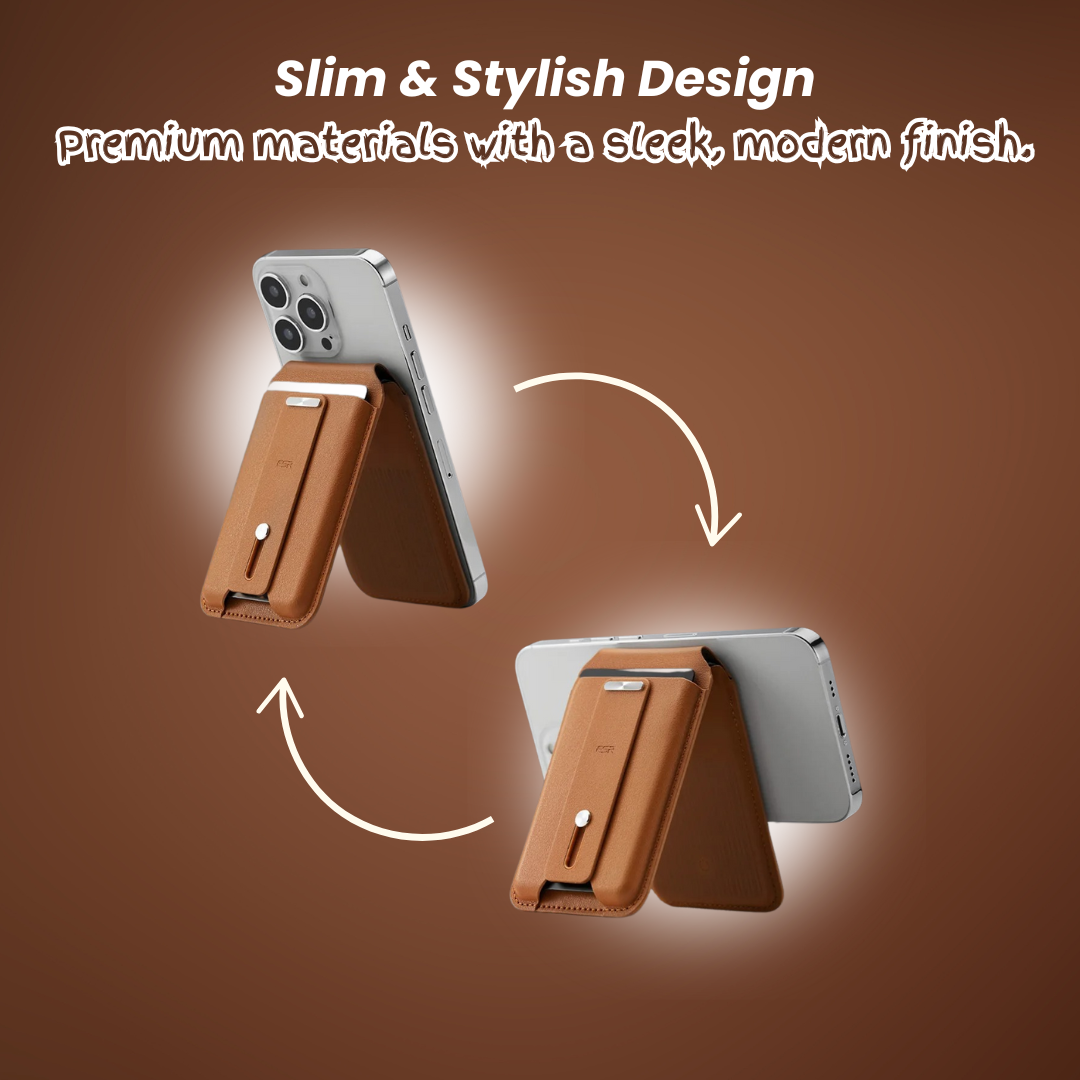 All-in-One Card Holder & Kickstand – Convenience Meets Elegance