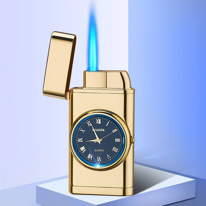 Rocker Arm Automatic Ignition Lighter Digital Watch