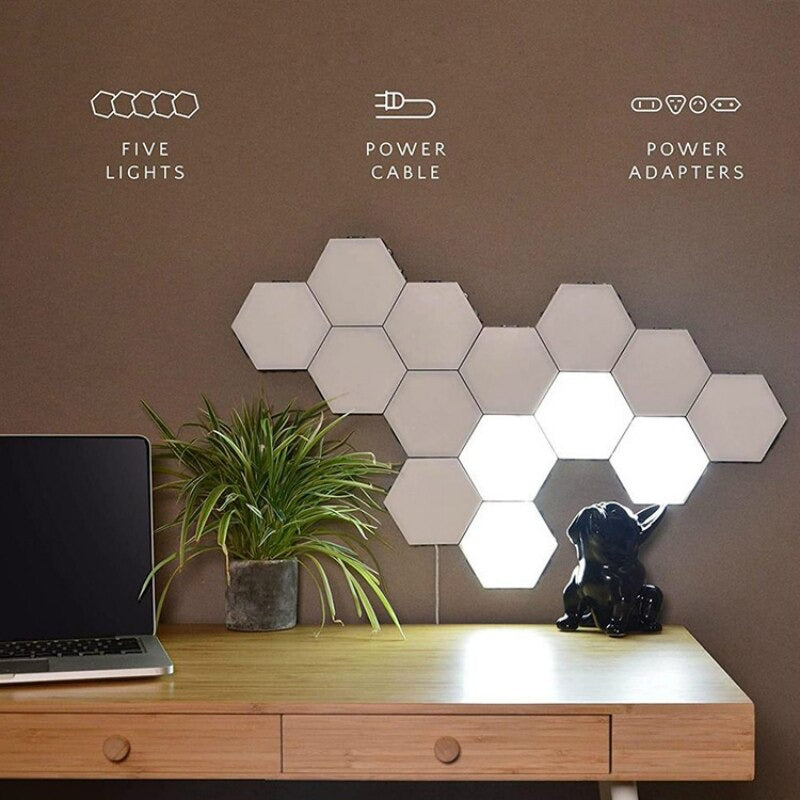 Quantum LED Light Touch Sensor Hexagon Light