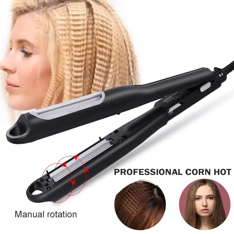 Automatic Crimper Hair Iron Rotating Corn Hair