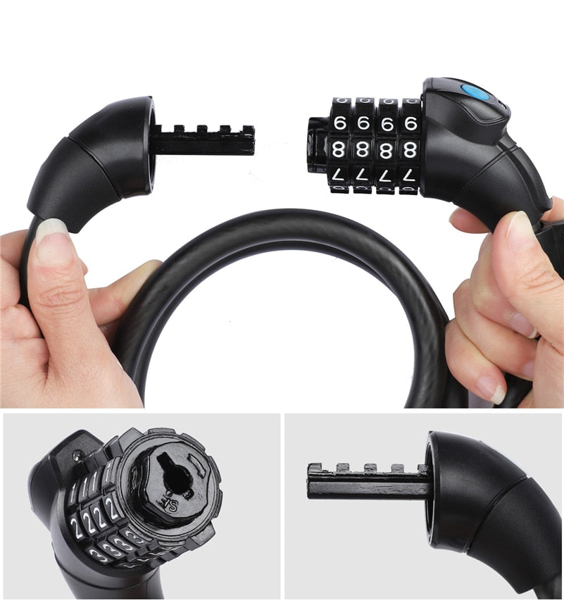 BIKE LED ANTI THEFT PASSWORD LOCK