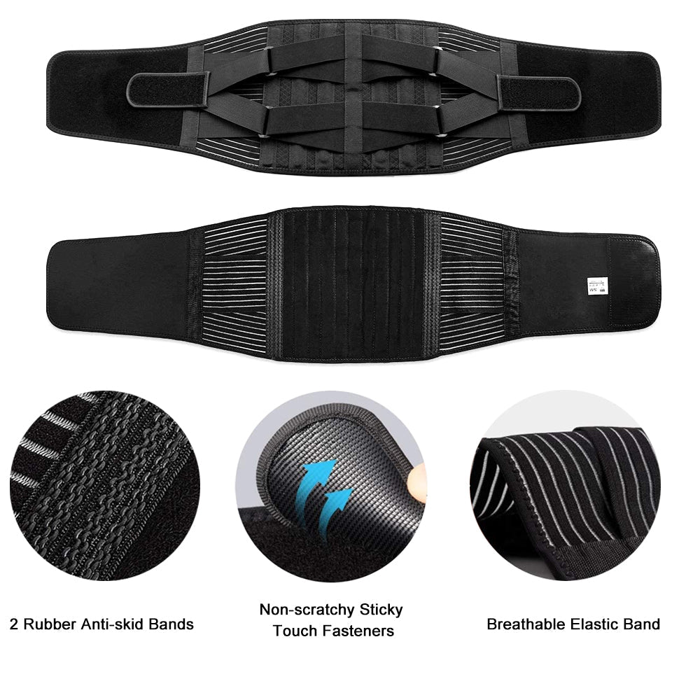LUMBARSAF® Breathable Support Belt for Lower Back pain & problems