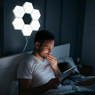 Quantum LED Light Touch Sensor Hexagon Light