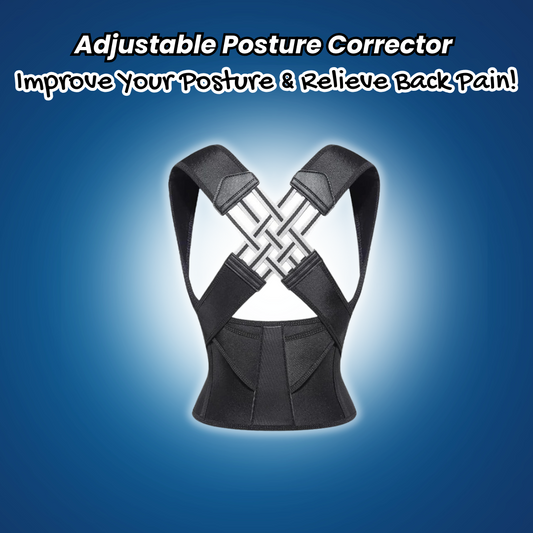 Adjustable Posture Corrector – Improve Your Posture & Relieve Back Pain!