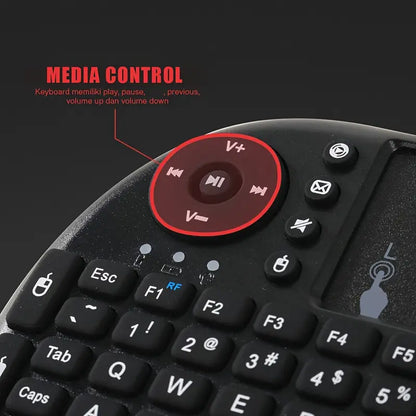 i8 Mini wireless keyboard with touchpad & 7 color Backlit