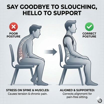 Adjustable Posture Corrector – Improve Your Posture & Relieve Back Pain!