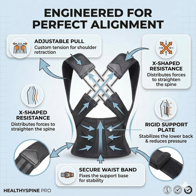 Adjustable Posture Corrector – Improve Your Posture & Relieve Back Pain!