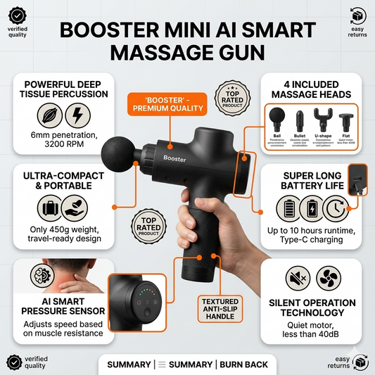 Mini Portable Gun Massager