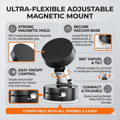 Revolutionary Suction Cup Holder – Compact, Portable & Reliable!