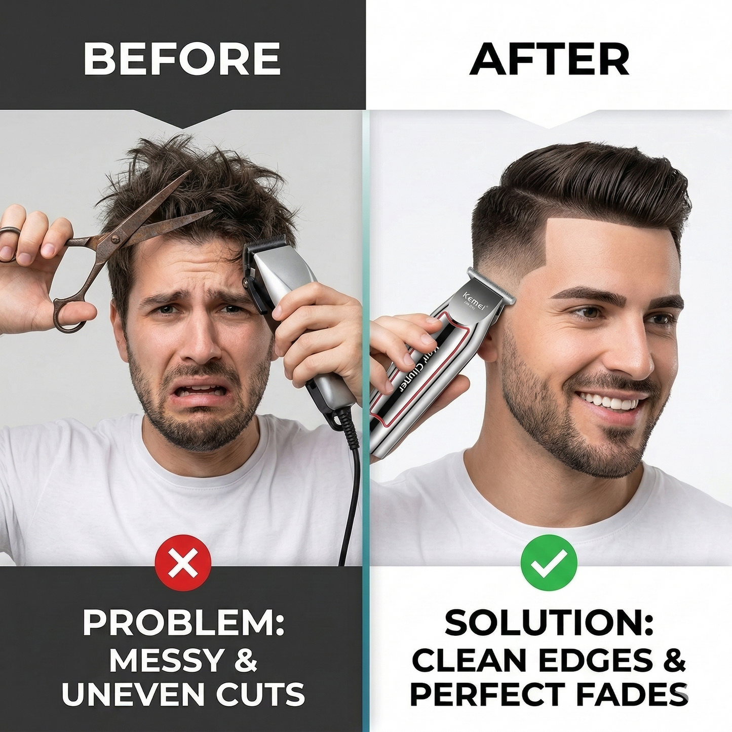 Professional Hair Trimmer Pro - Precision Cutting for Every Style