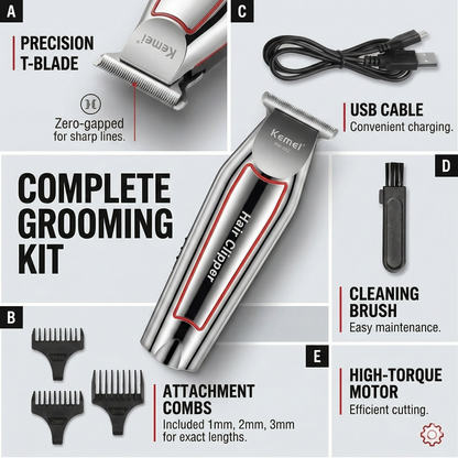 Professional Hair Trimmer Pro - Precision Cutting for Every Style