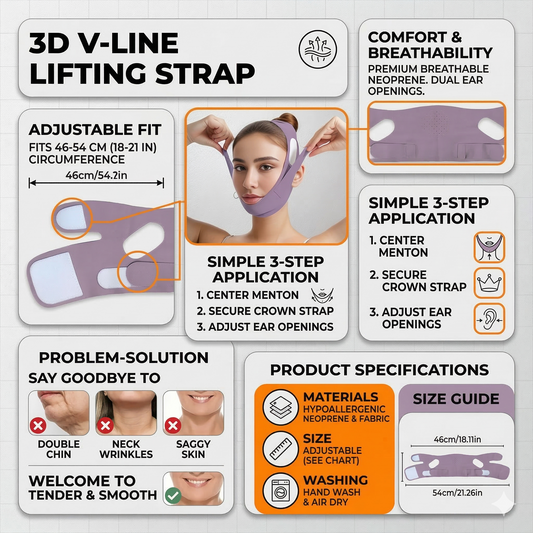V-Lift™ Strap – Redefine Your Jawline Naturally