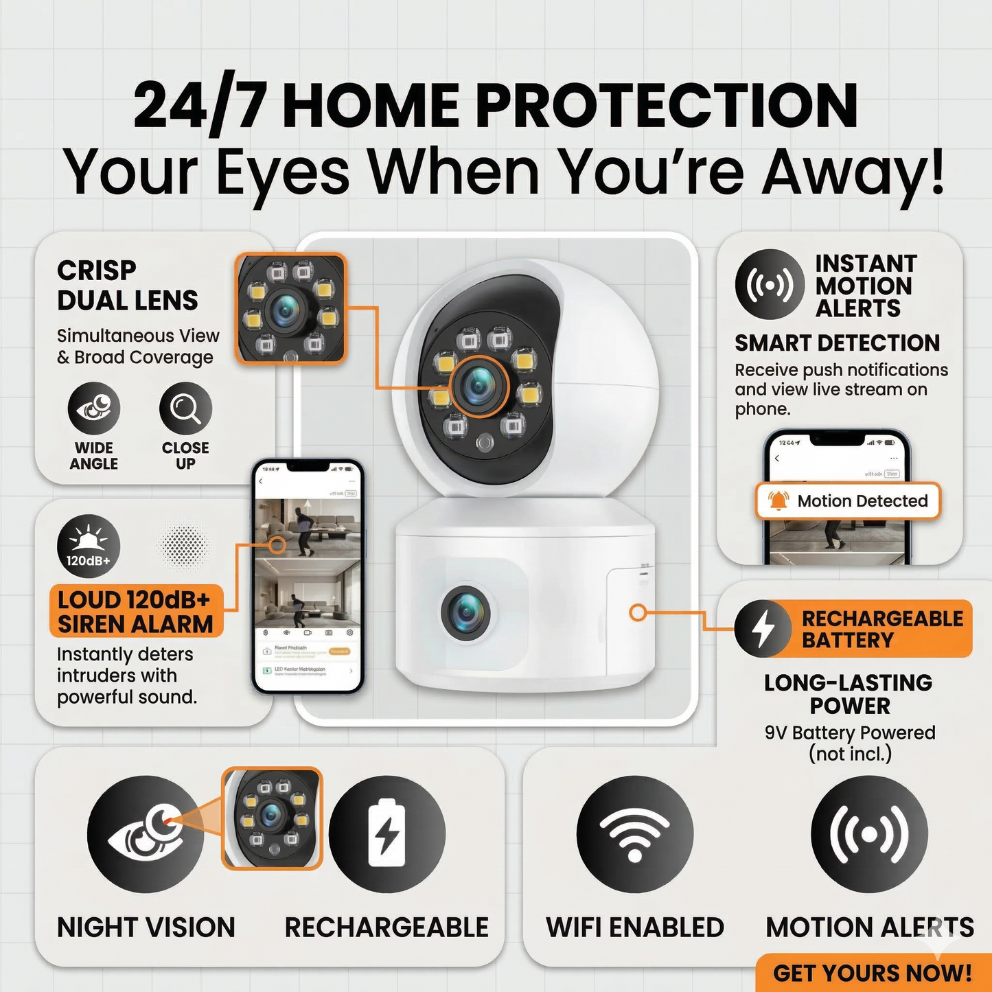 Home Security Camera : Stay Alert, Stay Secure!
