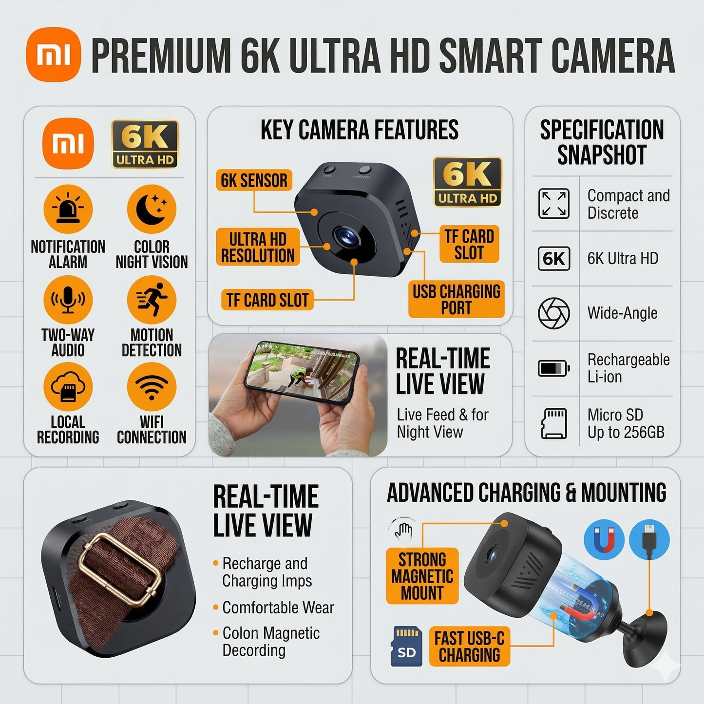 Smart WiFi Security Camera – Your Reliable Home Guardian