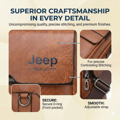 JEEP® Luxury Brand Men Crossbody HandBags