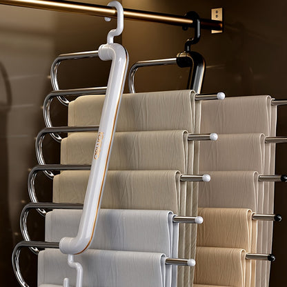SmartFold™ 5-in-1 Heavy-Duty Pants Hanger