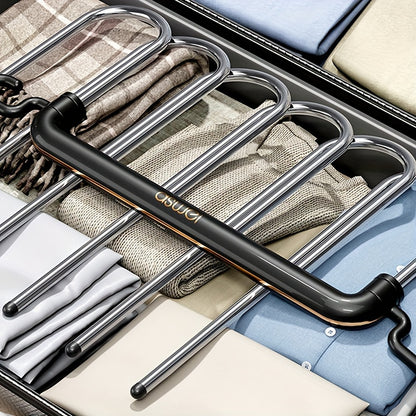 SmartFold™ 5-in-1 Heavy-Duty Pants Hanger
