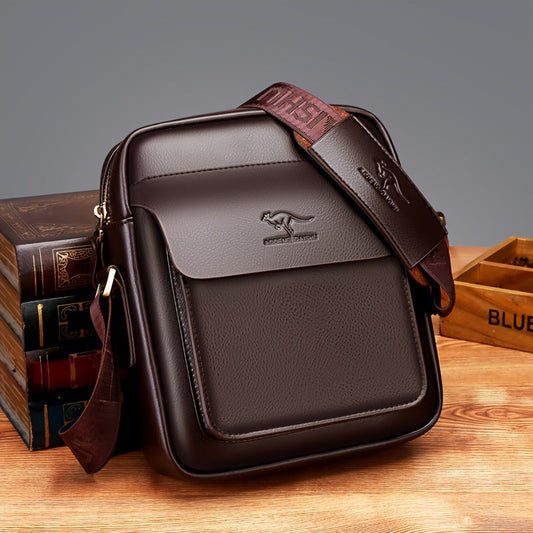KangarooCraft™ Premium Leather Crossbody Bag