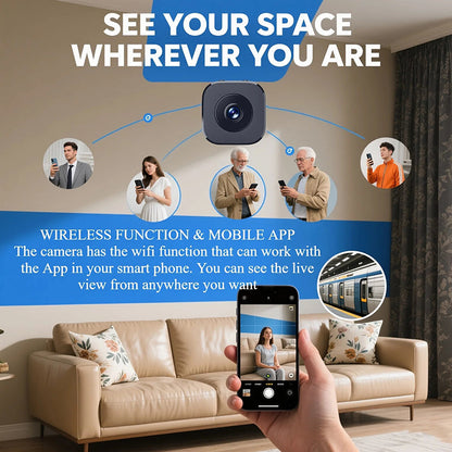 A9 Mini HD WiFi Camera 1080P