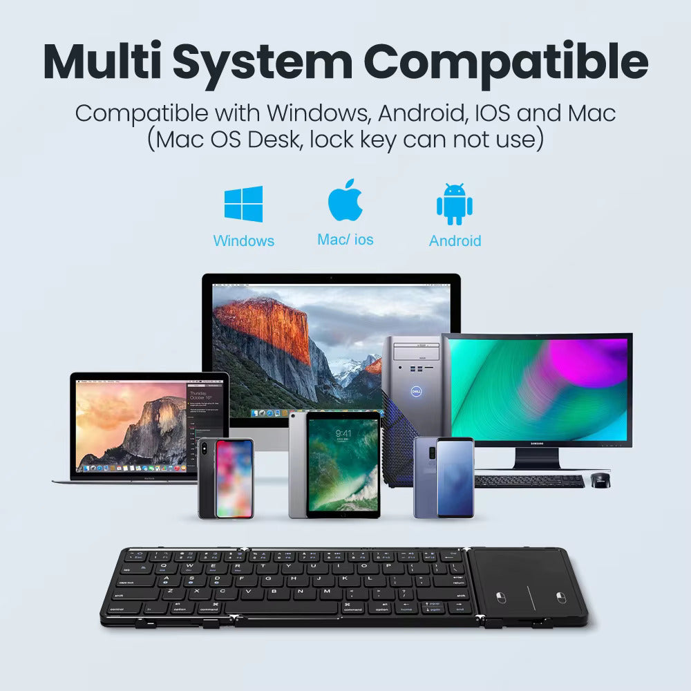 TypeFlex™ - 3-in-1 Bluetooth Folding Keyboard