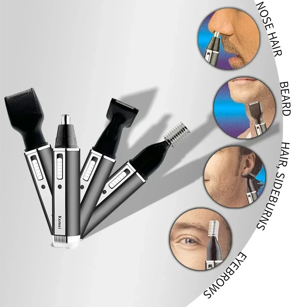 Kemei 4-in-1 Precision Trimmer - Groom Like a Pro