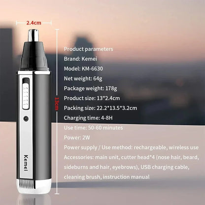 Kemei 4-in-1 Precision Trimmer - Groom Like a Pro