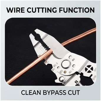 The Only Tool You’ll Need: Cut, Strip, Wrench & Fold.
