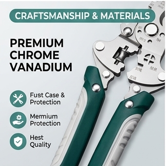 The Only Tool You’ll Need: Cut, Strip, Wrench & Fold.