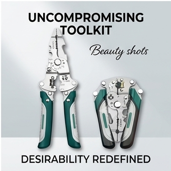 The Only Tool You’ll Need: Cut, Strip, Wrench & Fold.