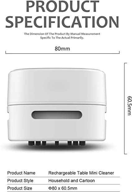 Portable Mini Cordless Desktop Vacuum Cleaner