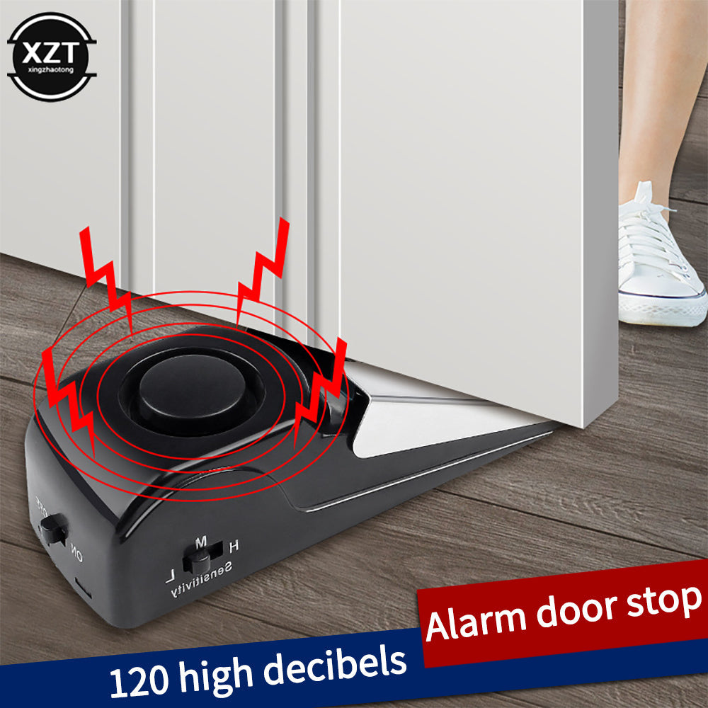 Door stop security alarm 120dB