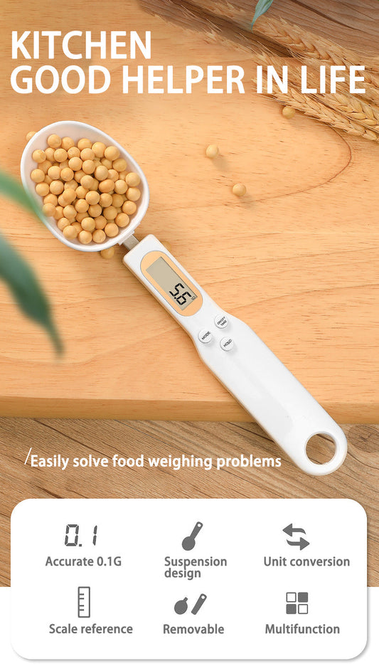 Electronic Kitchen Spoon Scale LCD Measuring