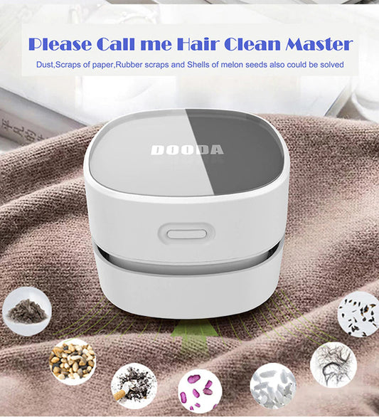 Portable Mini Cordless Desktop Vacuum Cleaner