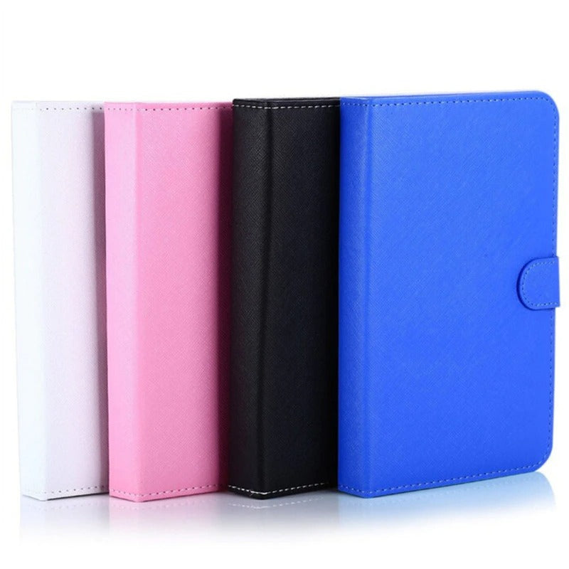 Portable PU Leather Wireless Keyboard Case