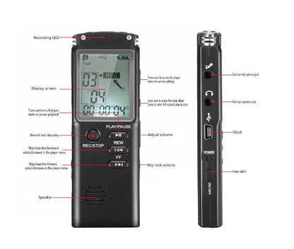 Professional USB Voice Recorder