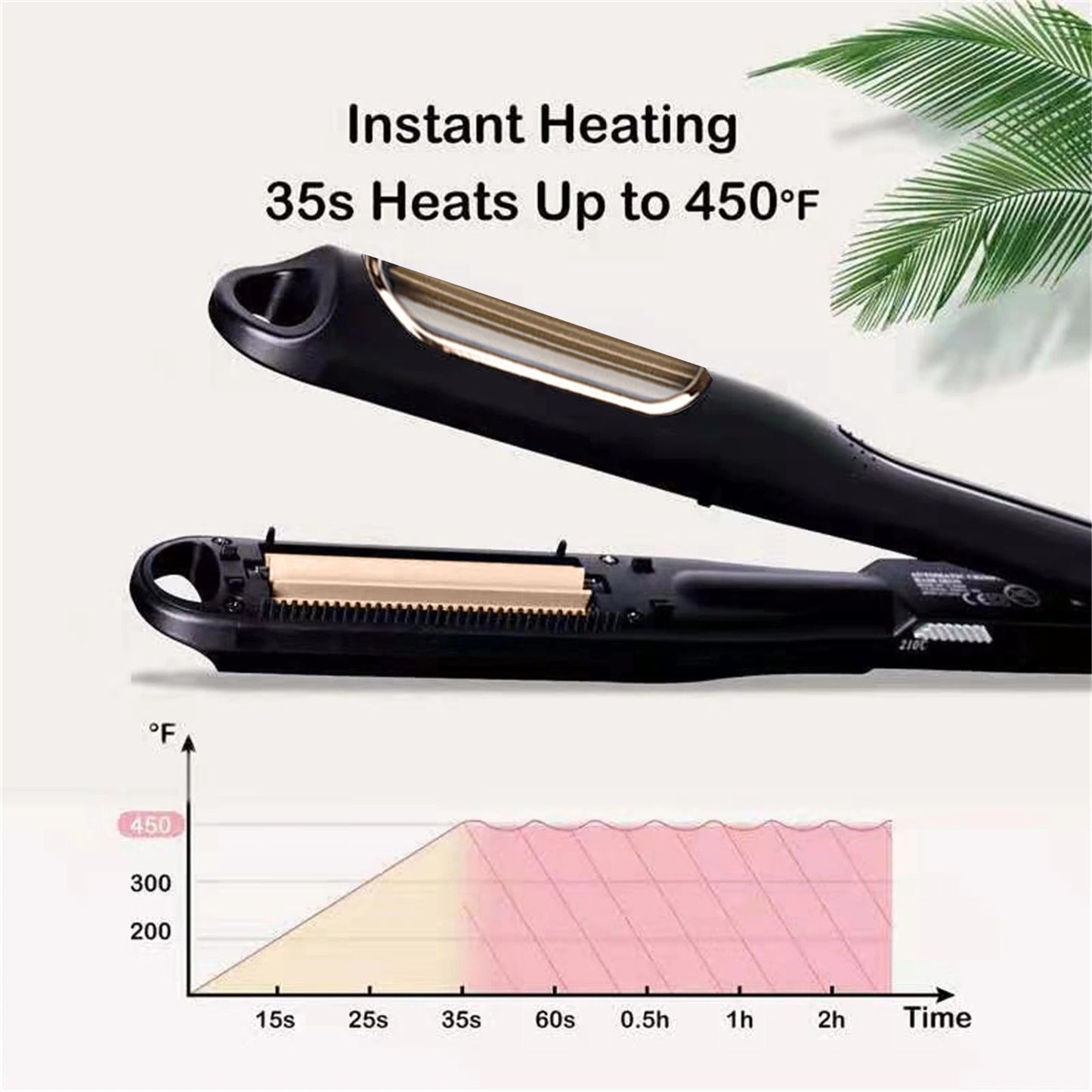 Automatic Crimper Hair Iron Rotating Corn Hair