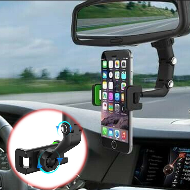 Car Phone Holder Multifunctional 360 Degree Rotatable