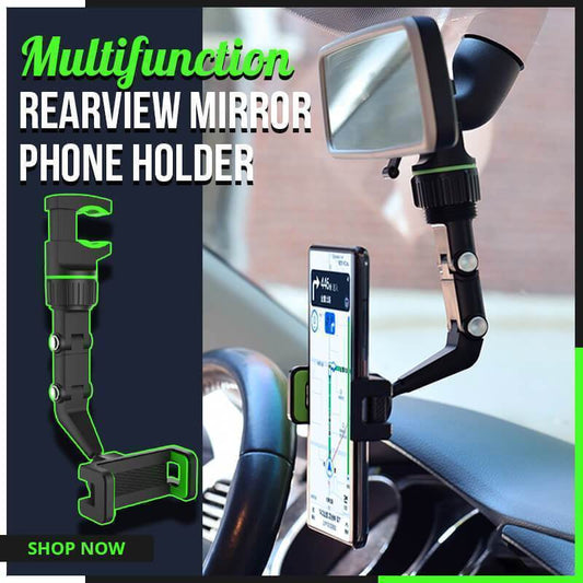 Car Phone Holder Multifunctional 360 Degree Rotatable