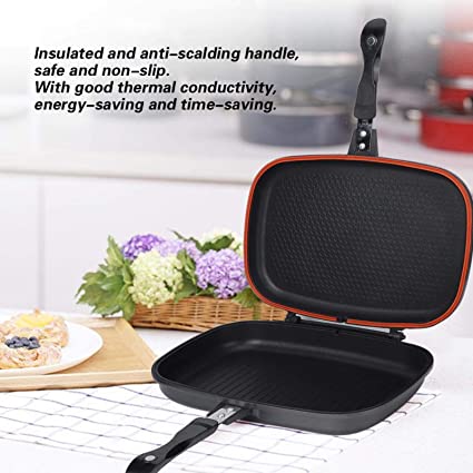 Double Sided Non Stick Grill Pan