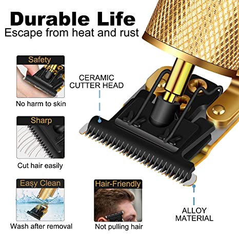 Cordless Rechargeable Professional Hair Clipper