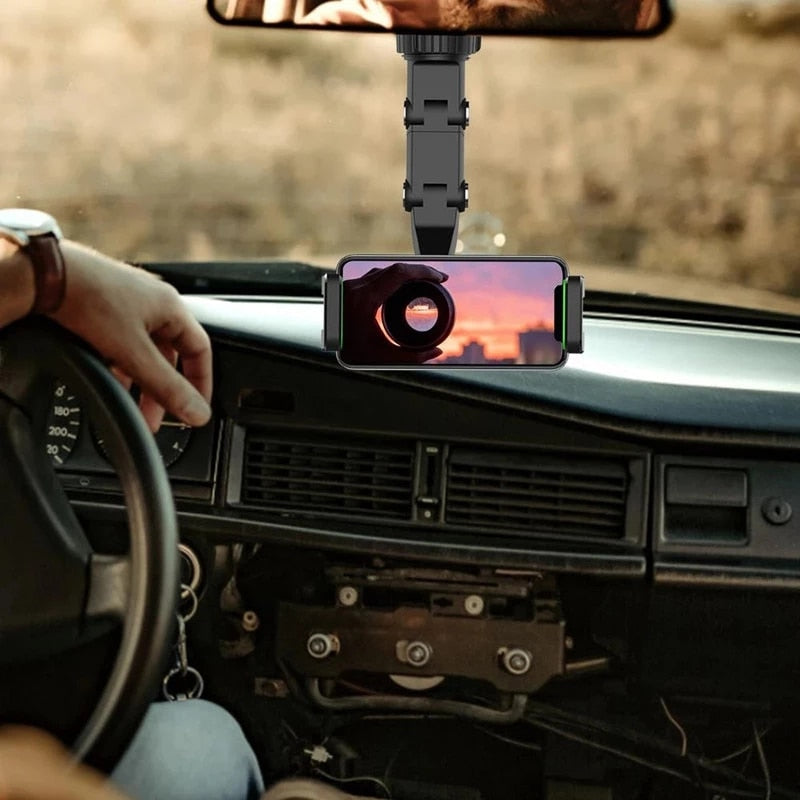 Car Phone Holder Multifunctional 360 Degree Rotatable