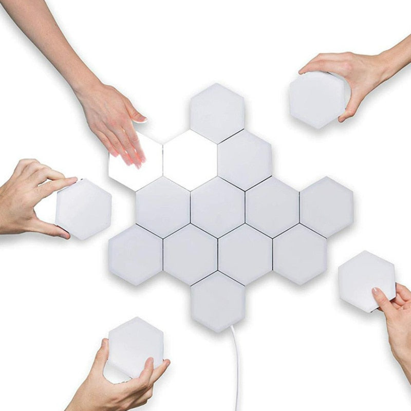 Quantum LED Light Touch Sensor Hexagon Light