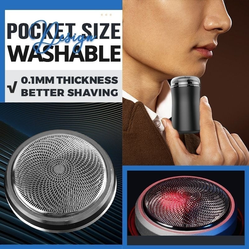 Portable Electric Shaver Razor, Pocket Size & Waterproof