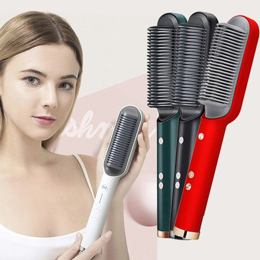 Electric Hair Straightener Comb with Negative Ion Anti-Scalding