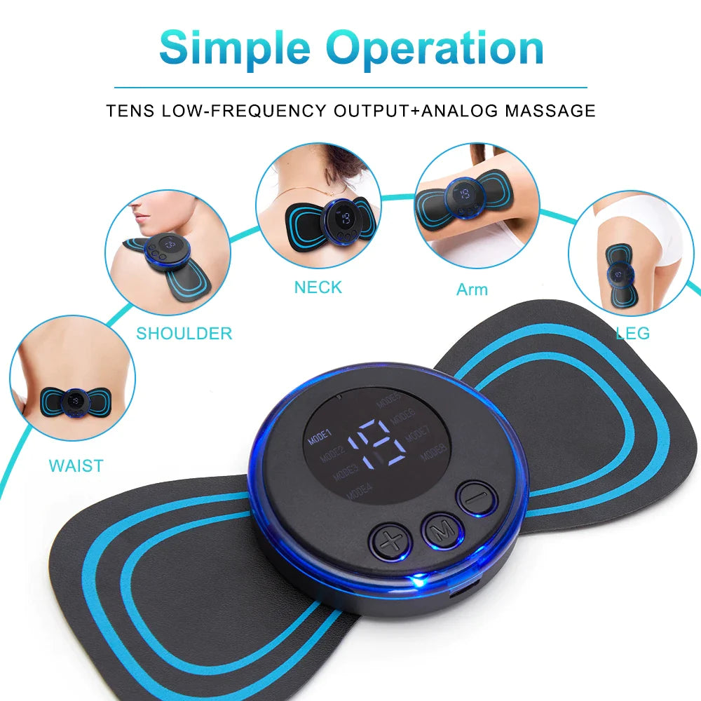 Mini Portable Electric Neck Massager